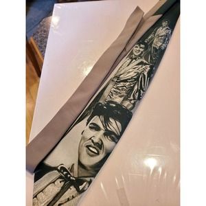 Vintage 1992 ELVIS PRESLEY (RALPH MARLIN) MEN'S TIE 100% POLYESTER